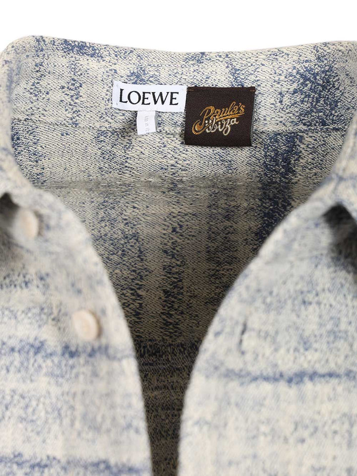 Loewe Denim Shirt Shirts - Light blue | 837fb2930facd2f230f92cd3f2644bf9f6b2f190