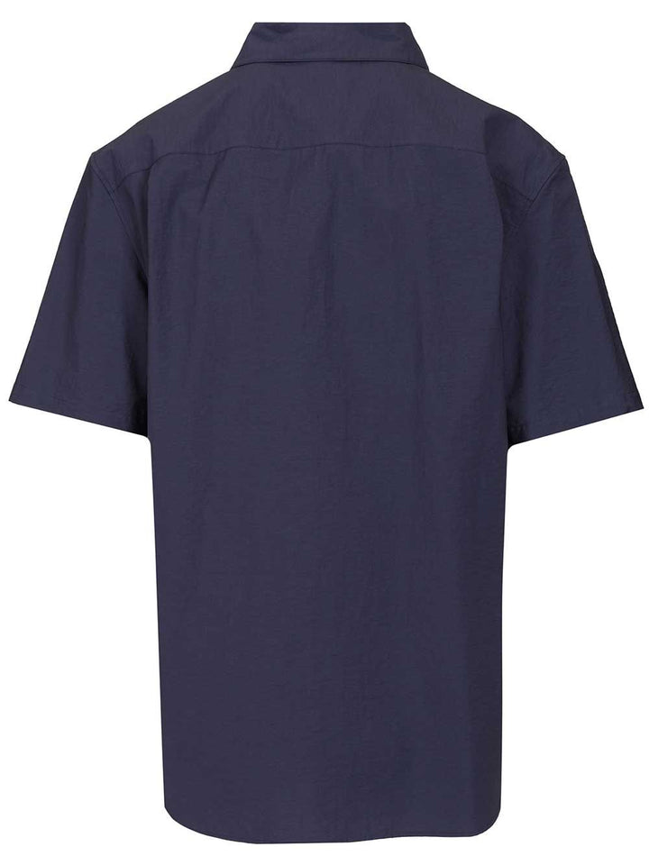 Loewe Short-Sleeved Shirt Shirts - Blue | ccf85f3ee258cb215882bf7604b0934e1ae9aa3f