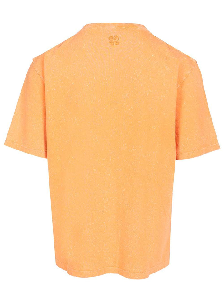 Loewe Loose-Fit Cotton T-Shirt - Orange | 43bd006a02ede7847599cf80ad7f4b3384e16939