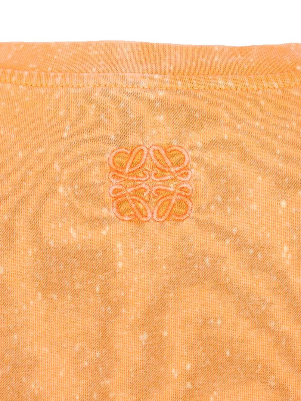 Loewe Loose-Fit Cotton T-Shirt - Orange | 7d51c02367b008767f2b3018655537f97db6932b