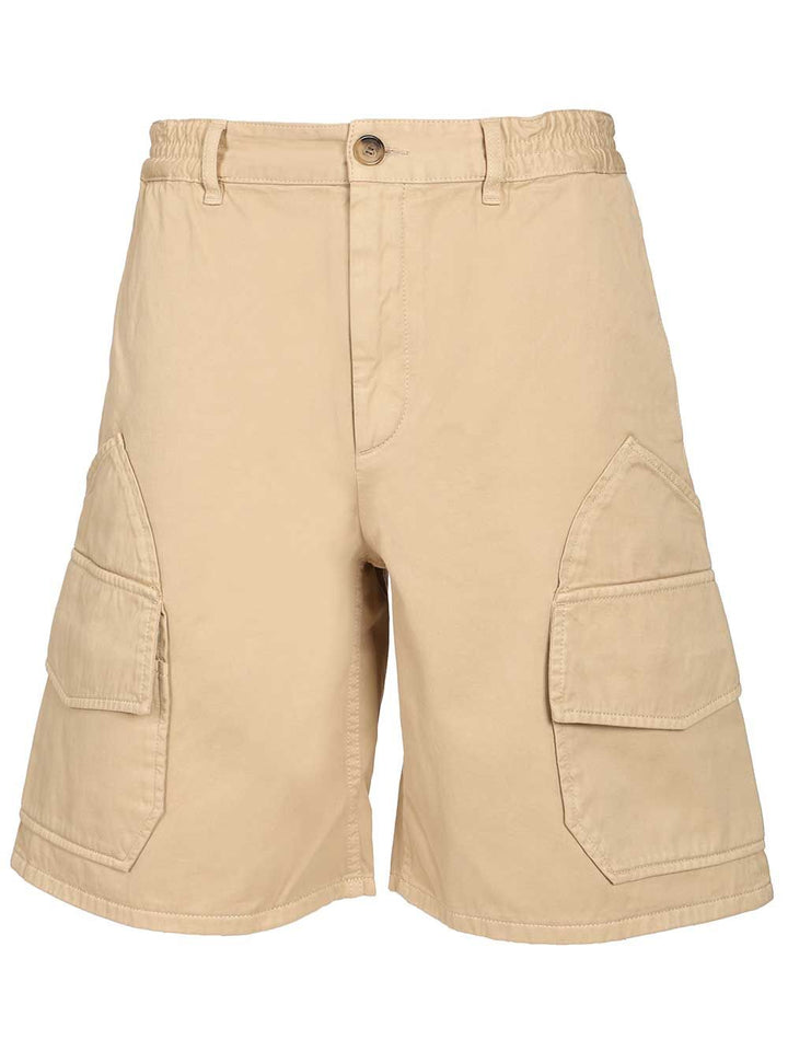 Loewe Cargo Shorts Trousers - Beige | 3966fd3a9fbecf082effcb5454245d23d3f65d32