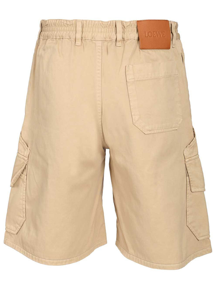 Loewe Cargo Shorts Trousers - Beige | 9d964990fdb85bb7bf7fb7427c54f248c3d7c445