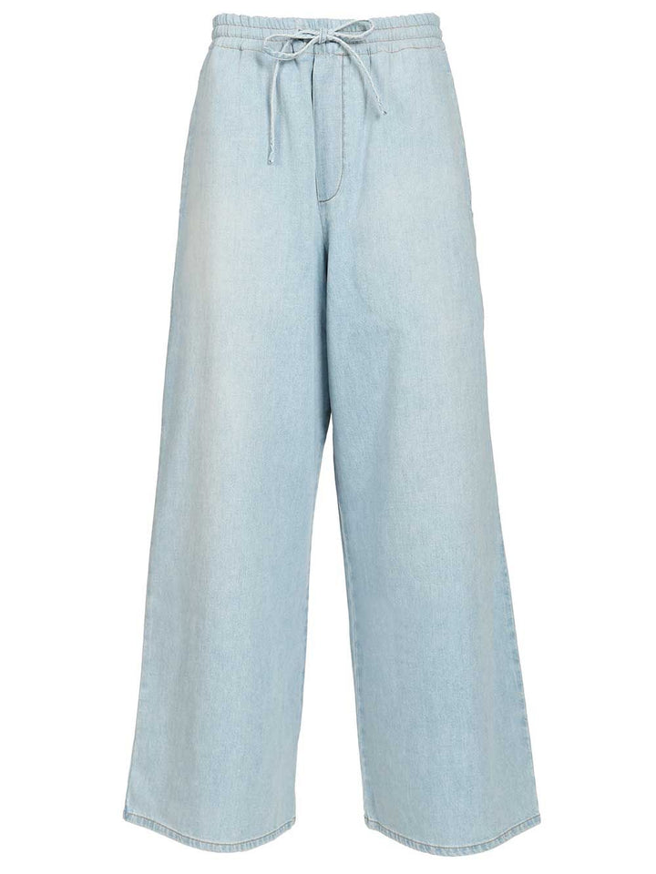 Loewe Drawstring Trousers - Light blue | f19dccdf67406b9b377c74cd64835aede1df3a2d