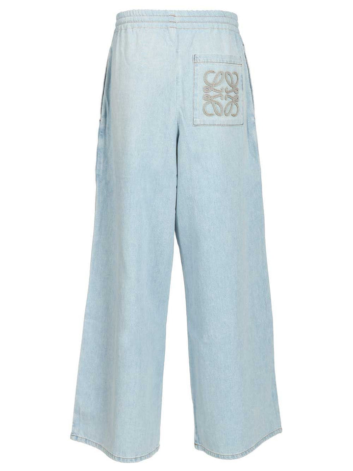 Loewe Drawstring Trousers - Light blue | cb273f99dd815a60ab23480d4d8736d30e0162cf