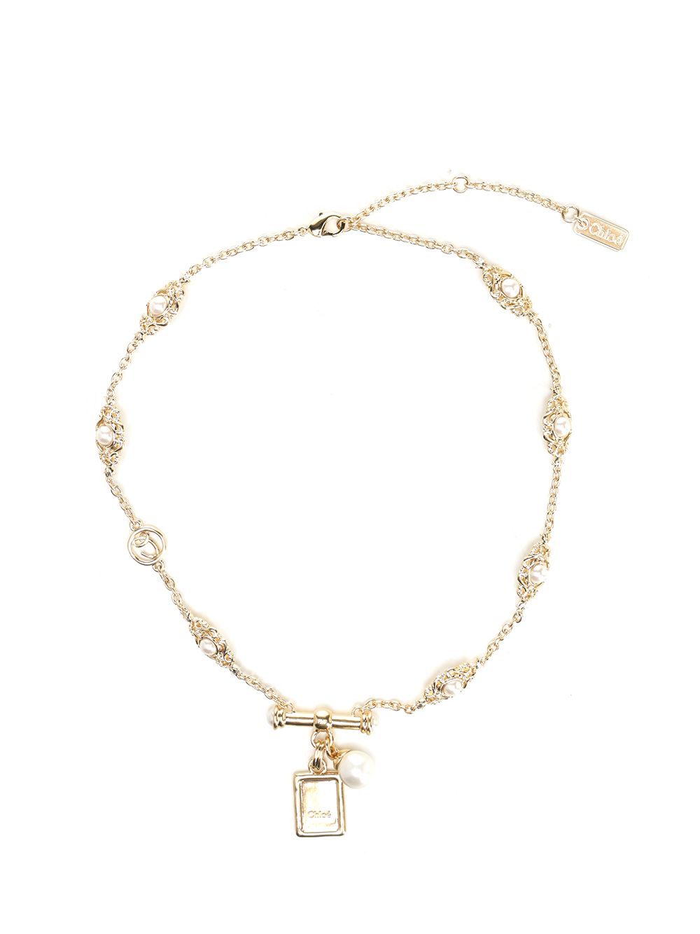 Chloe' Chloé Classy Necklace Jewelry - Gold | 3c034ff58cae178ebd32d515a12fdad106f272c3