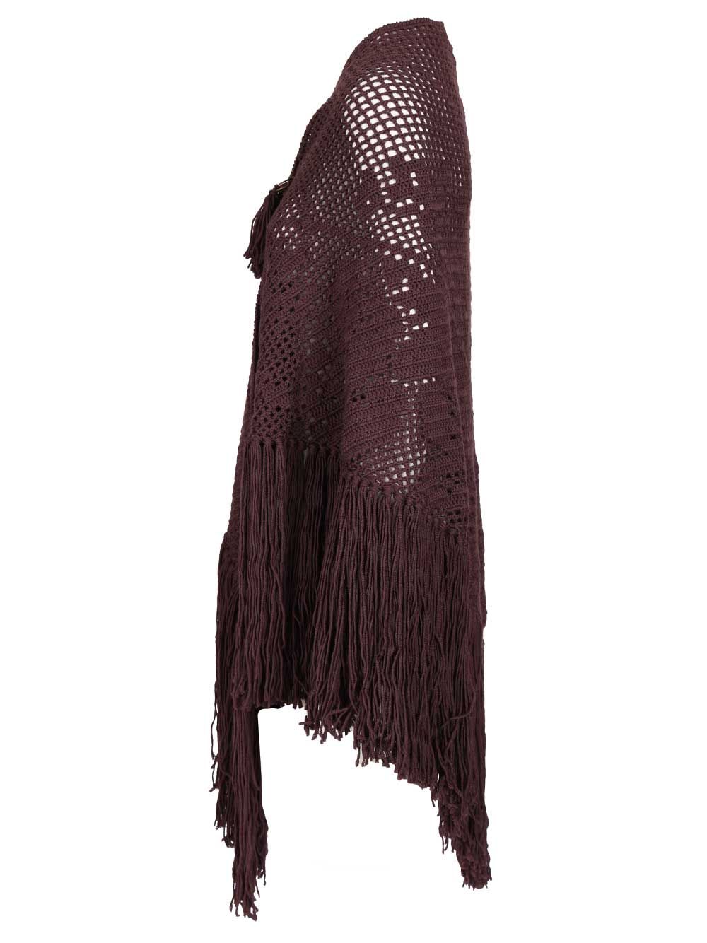 Chiarais Peony Shawl Scarves And Foulards - Bordeaux | bc0359e6aa54b9da986ea35d2a0399d855c6b45c