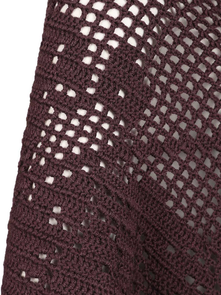 Chiarais Peony Shawl Scarves And Foulards - Bordeaux | fa03759730af1f108bbaaaa8dedf1443aa26f859