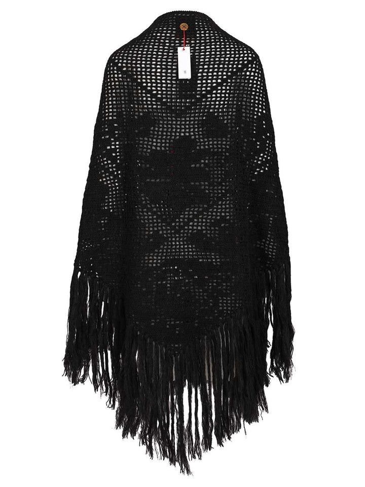 Chiarais Peony Scarves And Foulards - Black | c7f0ef54bc4e25a85181894ebc9205ee02b1f505