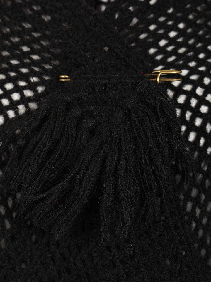 Chiarais Peony Scarves And Foulards - Black | eac02f24bc005a7452cb2dc0037f1847ea011edb