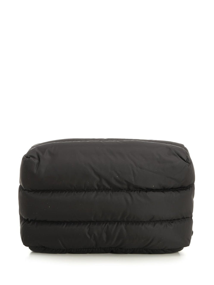 Moncler Caradoc Quilted Beauty Case Small leather goods - Black | ad644f71374123f521a546cc239dcb49133b1ada