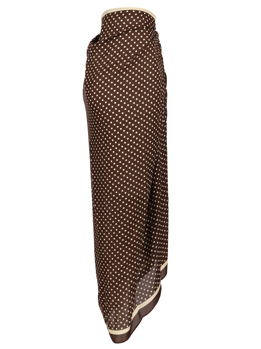 Matteau Silk Sarong Skirts - Brown | 3a91564472938643e9f4323ddf9b2d461b97c402