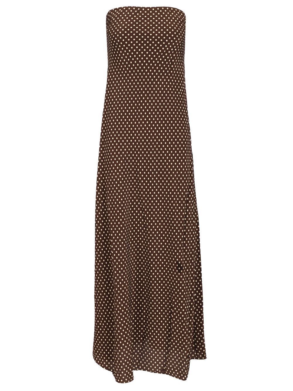 Matteau Bias Column Dress Dresses - Brown | 0ea6be6db1c9578b4880069ba8000d016173bb4b