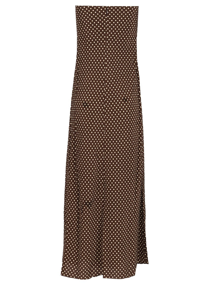 Matteau Bias Column Dress Dresses - Brown | 628901354eeb9d6cca46deeab8f42b718c821c44