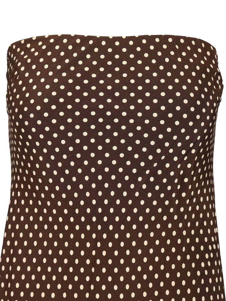 Matteau Bias Column Dress Dresses - Brown | f0791f50f0b2ef98ba4129c3c04c7aebcc7abb75