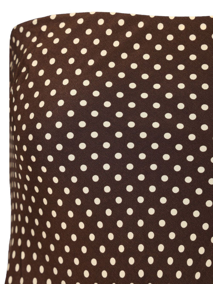 Matteau Bias Column Dress Dresses - Brown | 1549c34dbdb5d20a0351c34764f57b2477312fa1