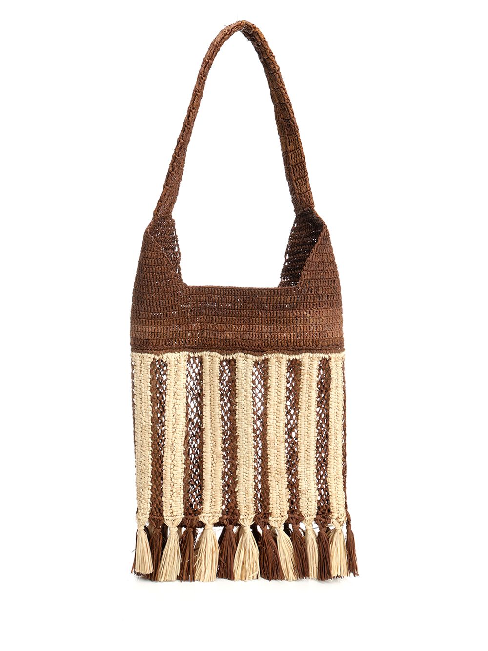 Isabel Marant Praia Shoulder Bags - Brown | d450e288c21fe6bfc9bd2310497f8d222676bdee