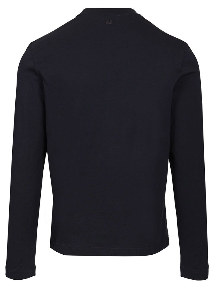 Ami Long-Sleeved T-Shirt - Black | 061347014fde8921e7c4ea7689850f4f57b85cb3