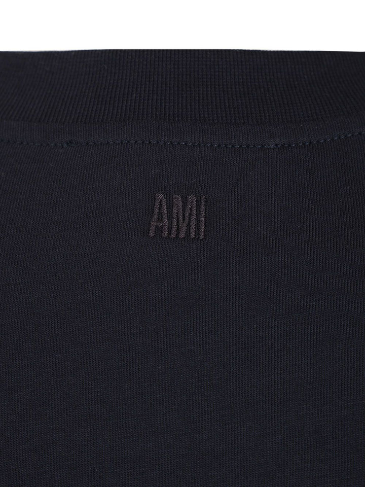Ami Long-Sleeved T-Shirt - Black | 9b143be84a7231722bae5683bd8e3251bd6d5b9e