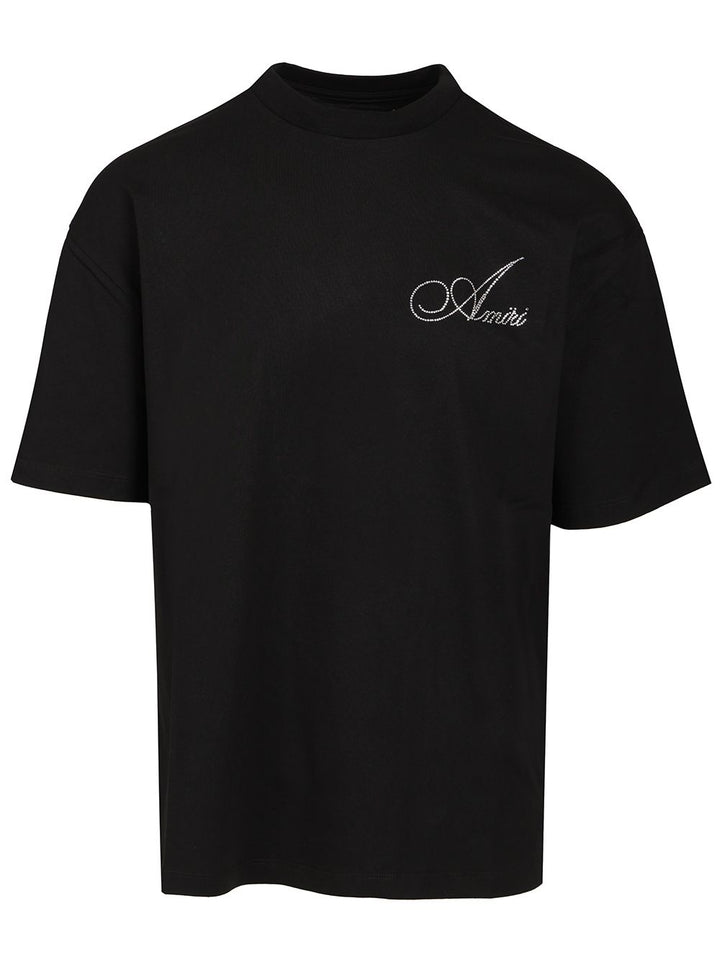 Amiri Crew Neck T-Shirt - Black | f04f5e197ec9cdc9f968ab8053077c3ff0fcee1c