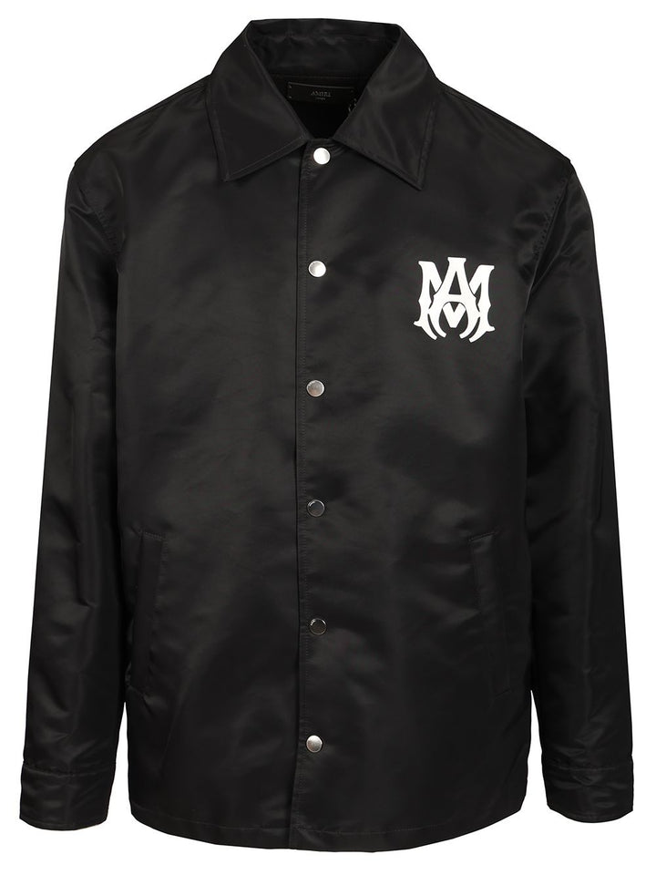 Amiri Printed Shirt Jacket Jackets - Black | be8fc8040adf9df09d4a93e0860ea6224c49aebb