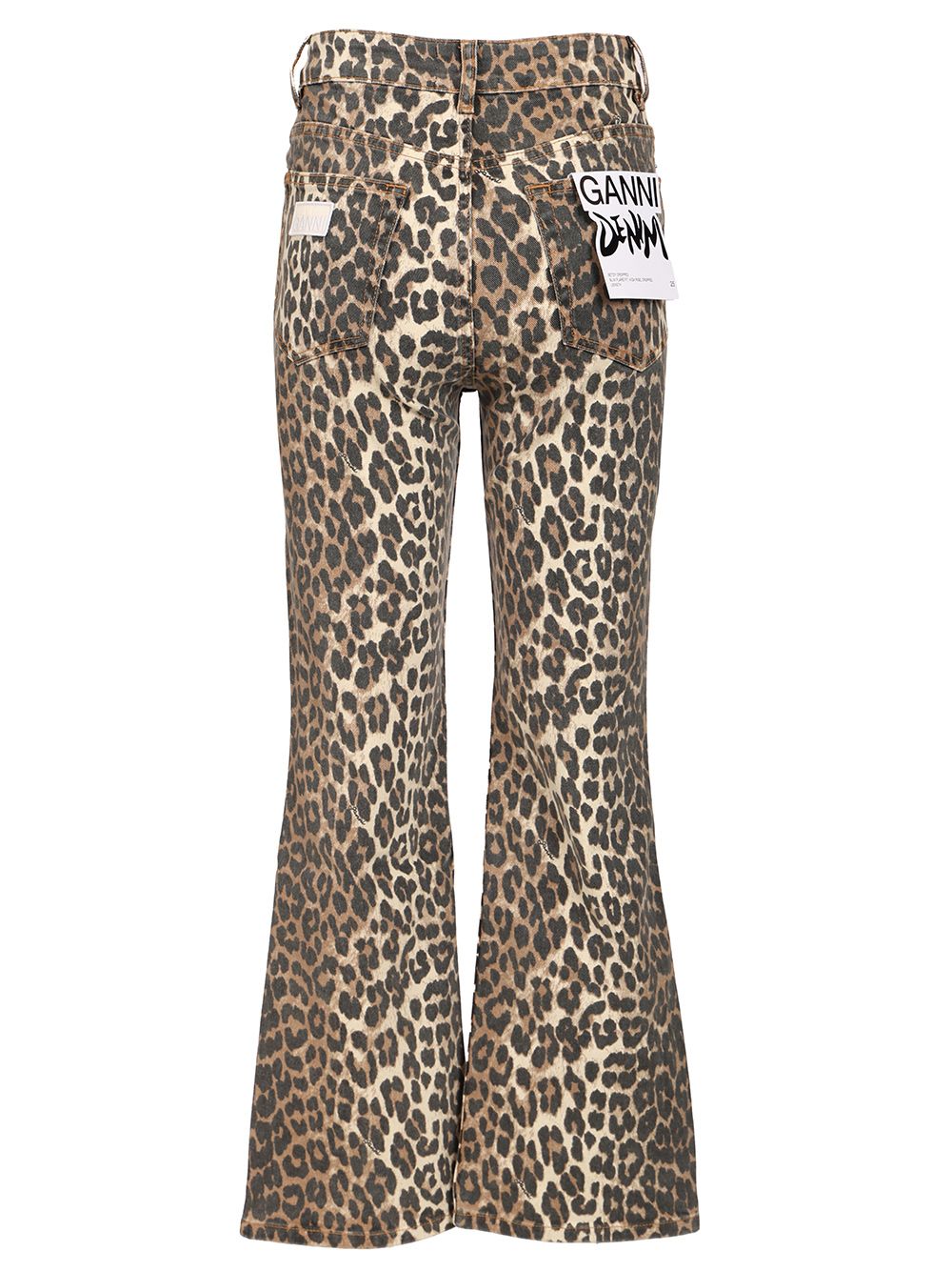 Ganni Cropped Jeans - Animalier | 1f4c650d07f7d174aaa84ea7b28fdbf62ec08d80
