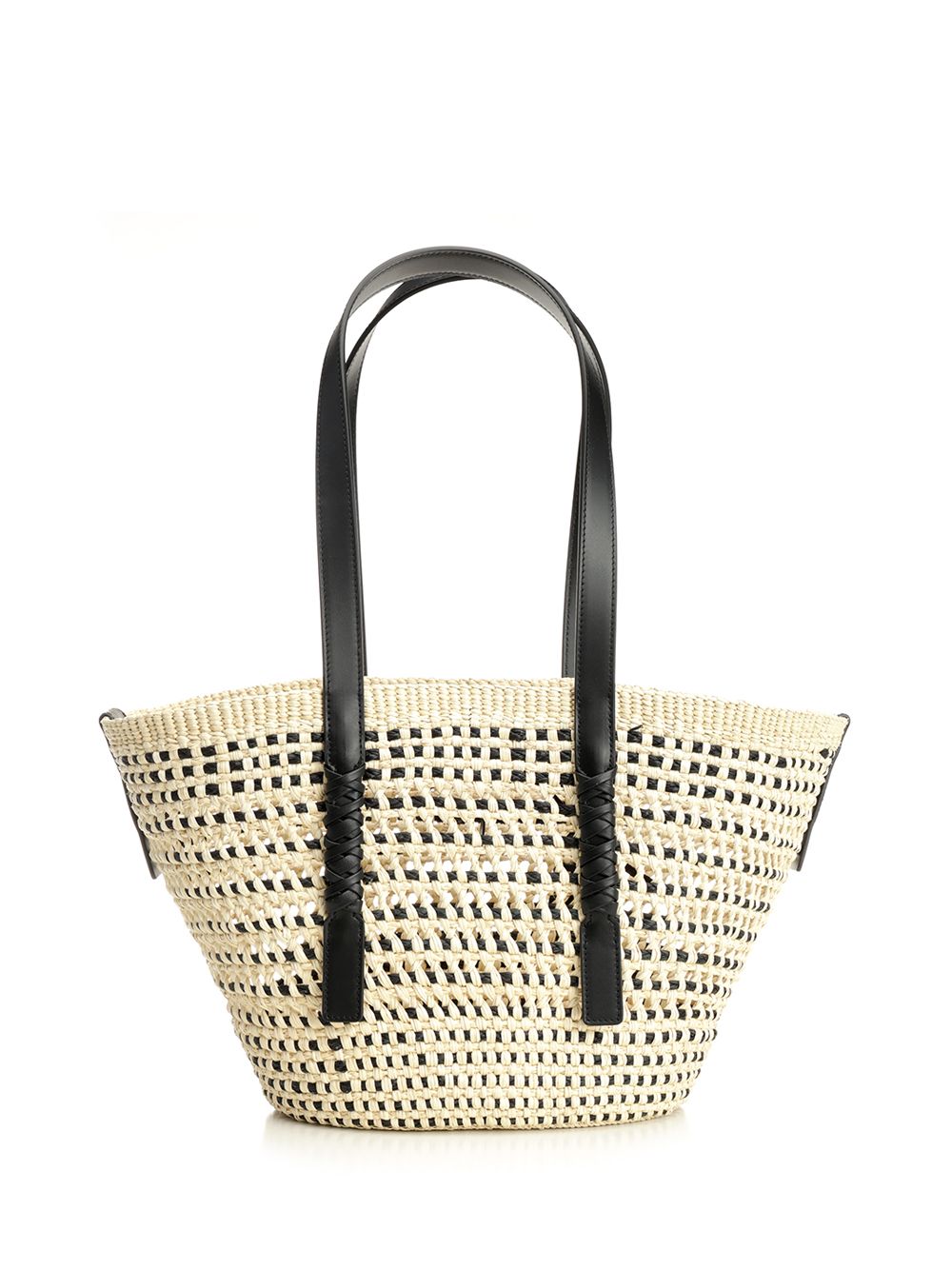 Loewe Medium Braid Basket Bag Shoulder Bags - Beige | 275e66f9ebb1d2d3ec4a0b9aecc435ce68488c40