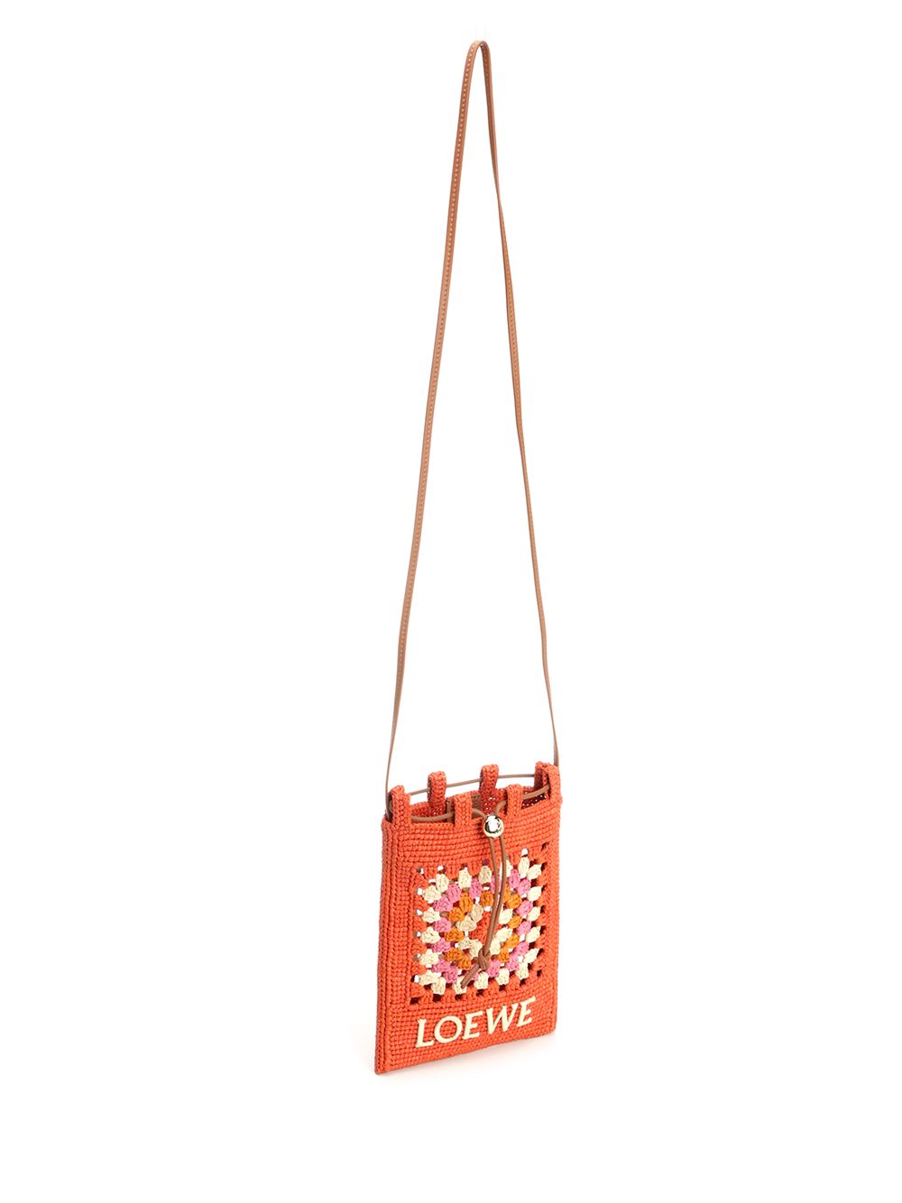 Loewe Drawstring Pocket Crossbody Bags - Orange | 3890bcac26a37bd48cfcf1ca987df223fad19df8