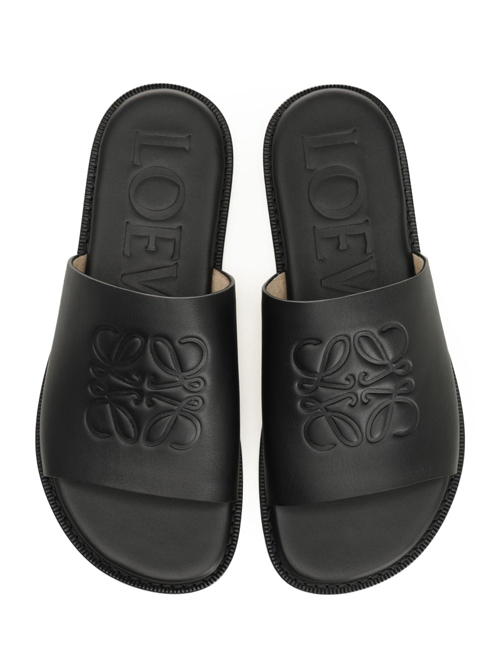 Loewe Anagram Flex Slide Scarpe basse - Black | d9689c12a8f61c42cd1bbda06e6e64d706558c30