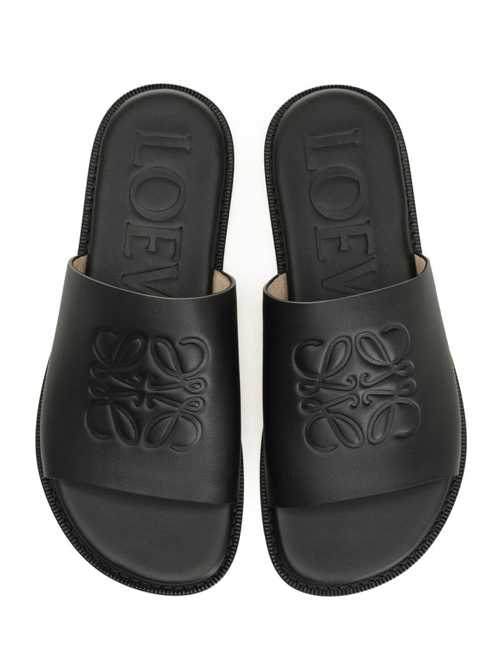 Loewe Anagram Flex Slide Scarpe basse - Black | d9689c12a8f61c42cd1bbda06e6e64d706558c30