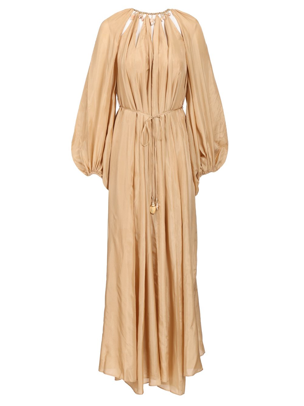 Zimmermann Mahon Maxi Dress Dresses - Beige | 09a1e1cde8f7a5a16c9504f30f74f95a3cc892aa