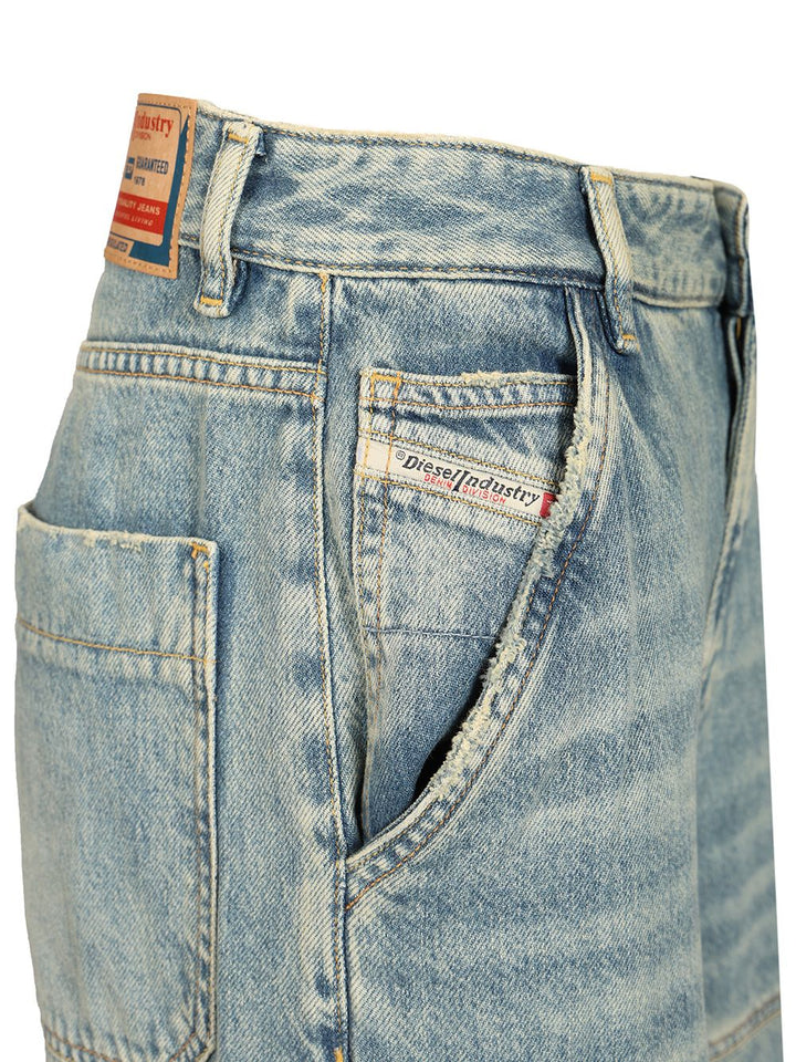 Diesel Relaxed Low Waist  1996 D-Sire Jeans - Blue | 7e23c01995d47c4ca24ed84bc039630efd2c53f4