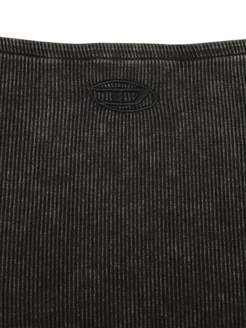 Diesel Shaded Ribbed Jersey Midi Dress Dresses - Black | 57e72537c87f0989388a38d46af2490a1f6ab399