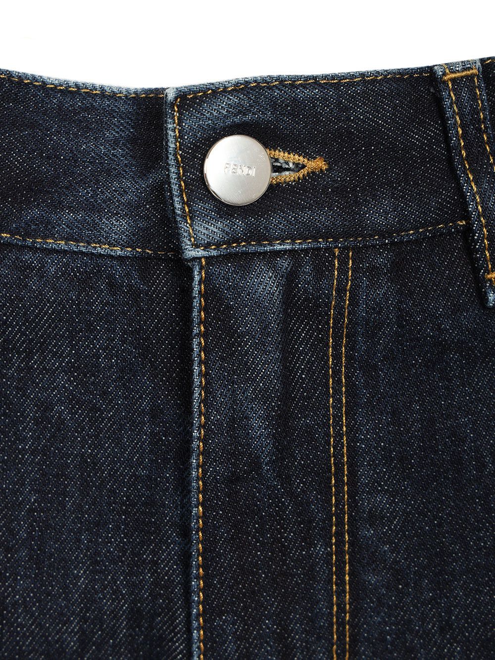 Fendi Long Jeans - Blue | 9375d487e165c37950a0ef533cdec8af80fbcf19