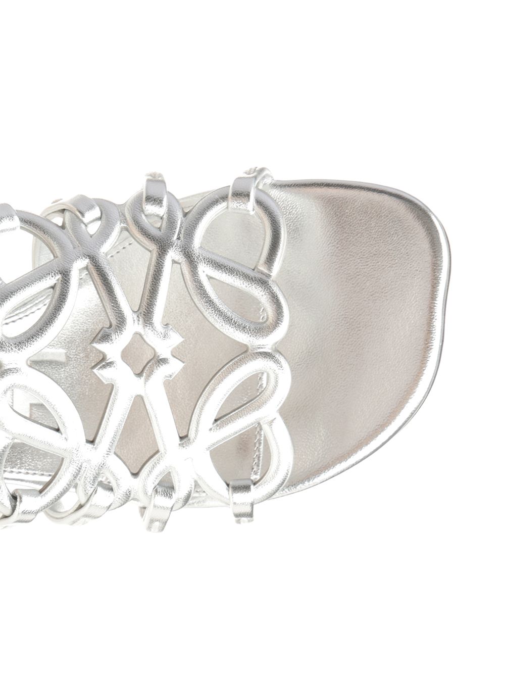Loewe Petal Sandals - Silver | 4f7c68b0fd11b0c716f6c45bbe37d34e904cd8bb