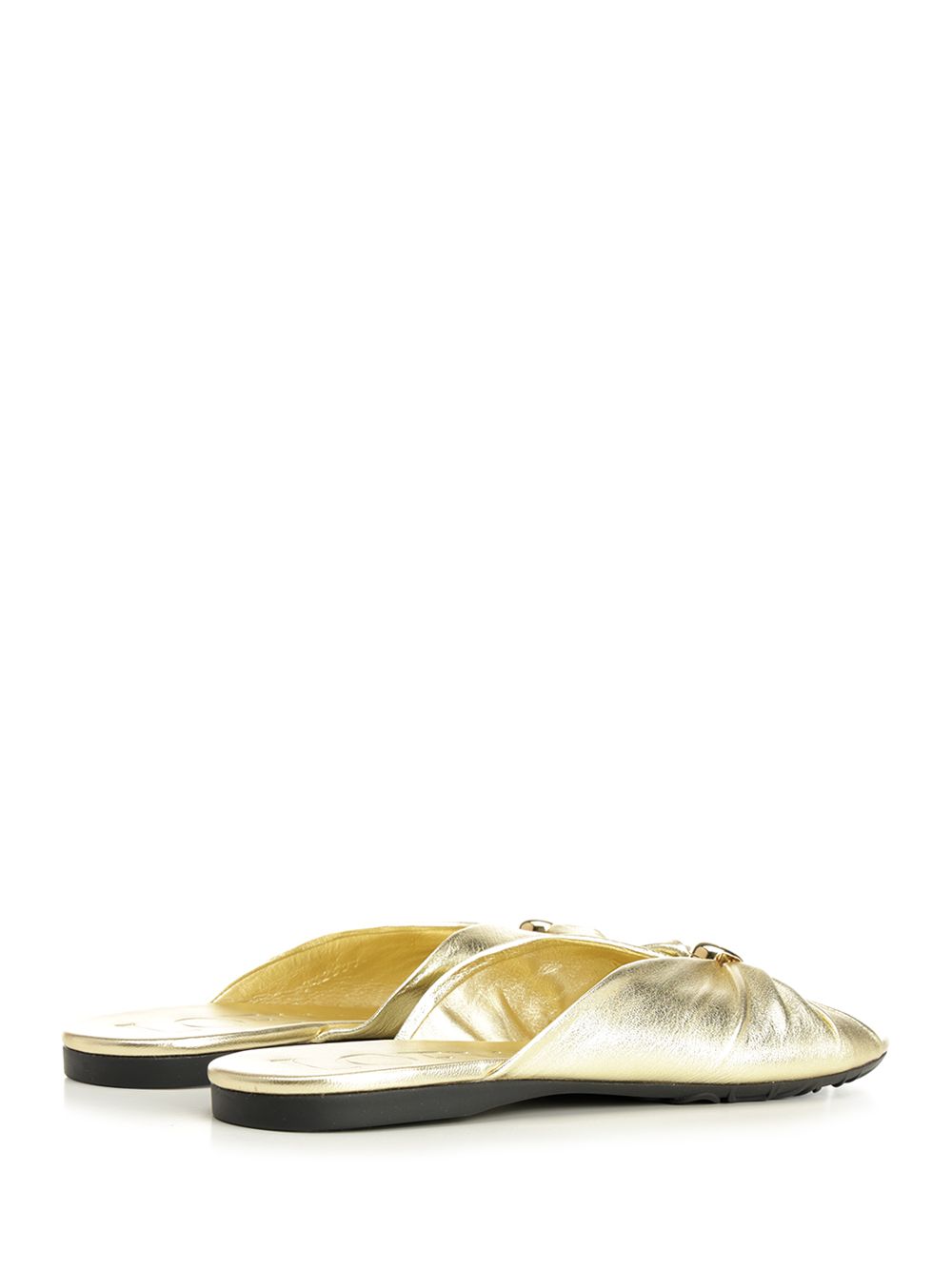Loewe Pebble Slide Sandals - Gold | b903432beb8a9a9f92ed46e72bc3209569d127fa