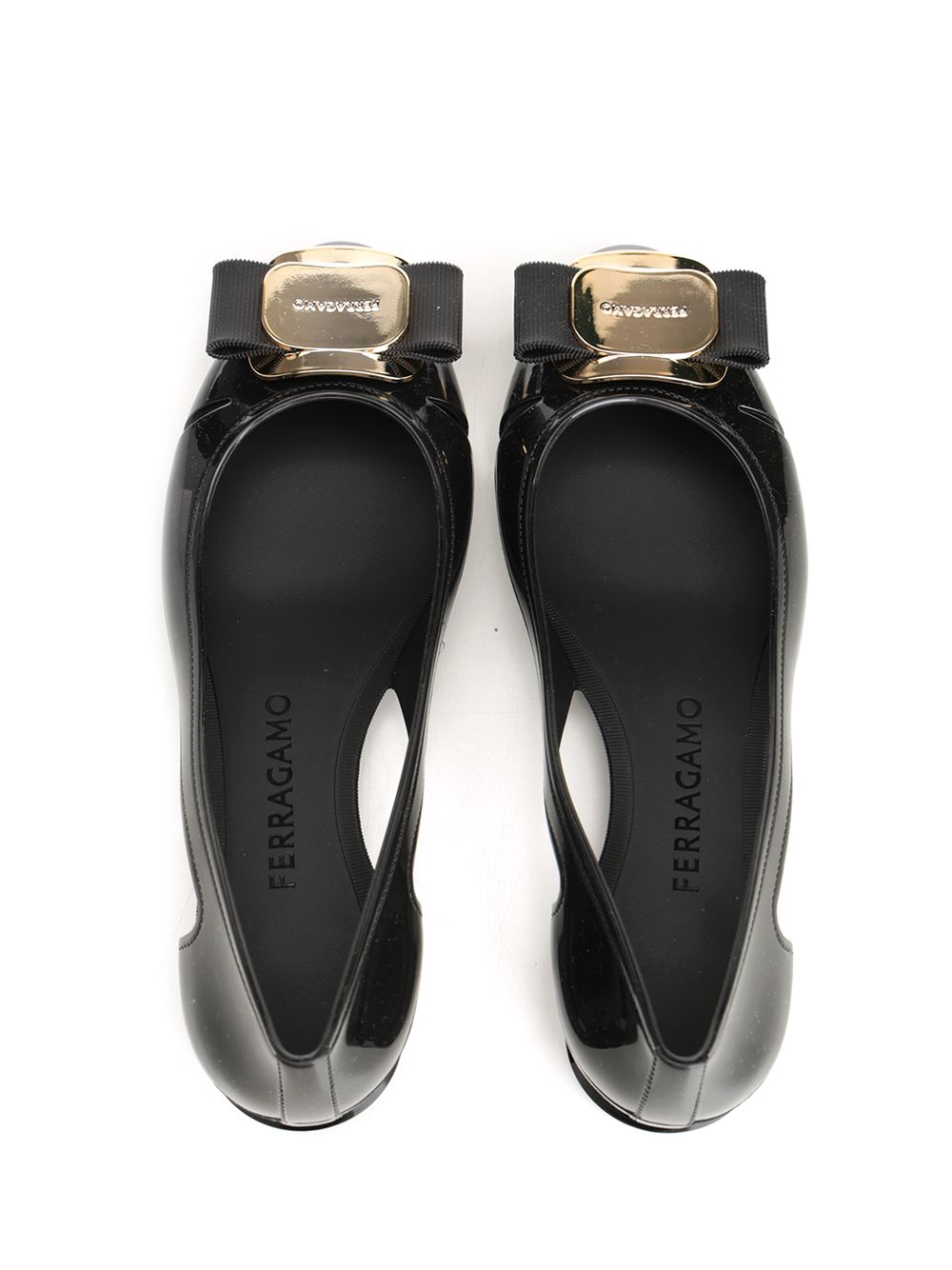 Ferragamo New Ballerina Vara Scarpe basse - Black | 5036e0b63e8ff396332e51a59bfeae37aa21a811