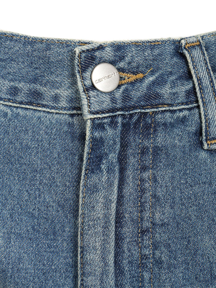 Carhartt Wip W Trousers - Blue | 22ec71dd178d10bc790dbe6881024cf533cece5a