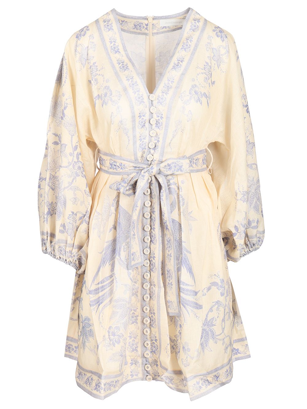 Indra Plunge Mini Dress Dresses Multicolor