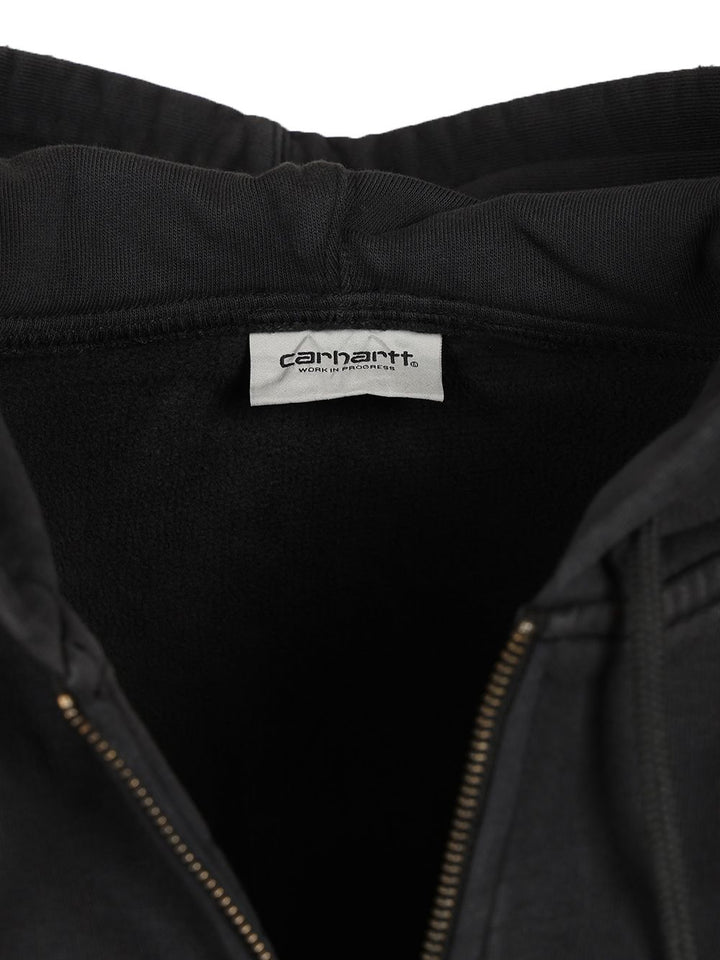 Carhartt Wip Hooded Painter Sweatshirts - Black | 9ee0e7d7d1f67552e4a11691e04a7f350eedf449