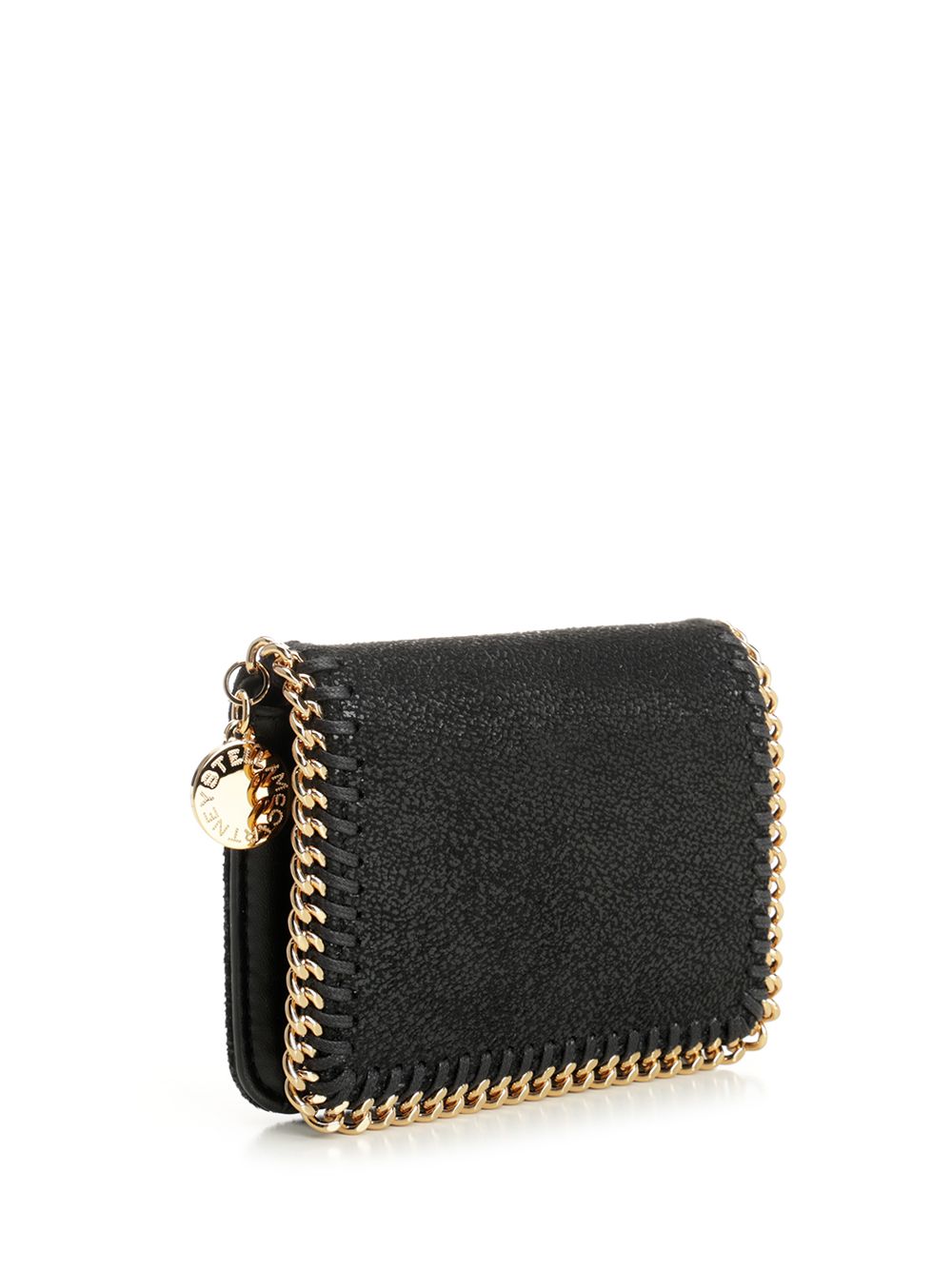 Stella Mccartney Falabella Bi-Fold Wallet Wallets - Black | 508e957c56a79863e7abce4ae48c4b476f204943