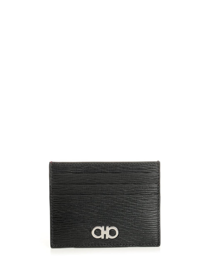 Ferragamo Gancini Wallets - Black | 8c82289b5cb15eaaa7361f55427aa4e287431a5a
