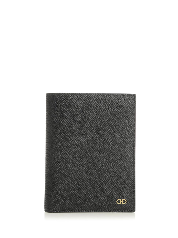 Ferragamo Gancini Wallets - Black | 638c23e1466f3b1f5266d0a69f69567e10e297d1