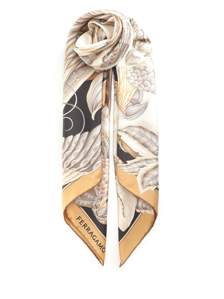 Ferragamo Amazon Scarves And Foulards - Beige | bdfe46f83143d234ce298706842646c2af385706
