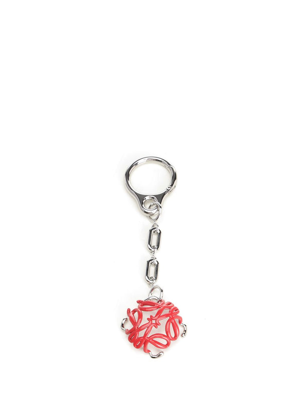 Scarab Anagram Pendant Keyrings Silver
