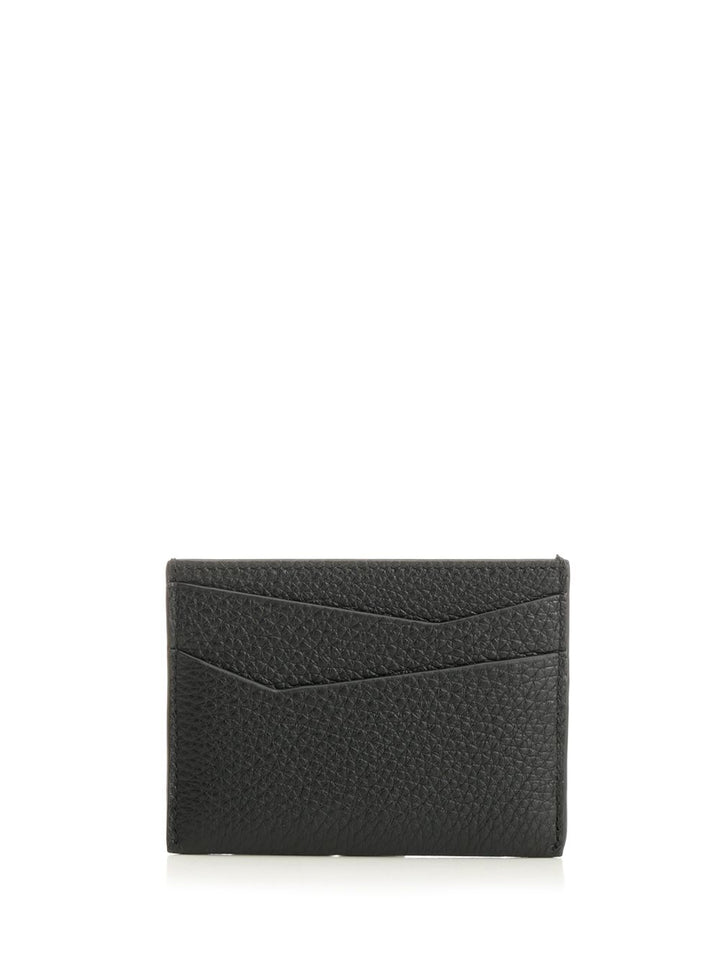 Loewe Puzzle Edge Plain Cardholder Wallets - Black | b8321c18edf014b5f2f8fcc04ef1a5ed102657bb