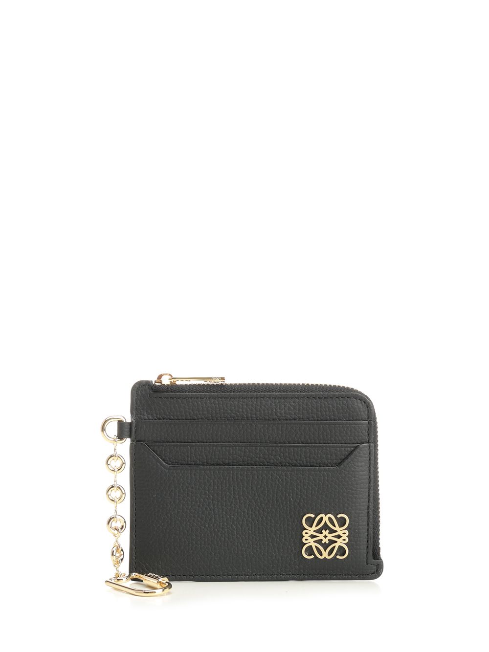 Loewe Anagram Square Card Holder Wallets - Black | e1f6b013a701638354a56a4c241f6a190a66b8af