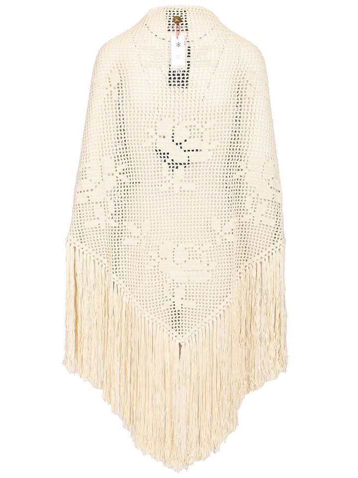 Chiarais Scialle Rosa Scarves And Foulards - White | fa2e4a746fe1d8b47153c53b9a0c13bc19b58268