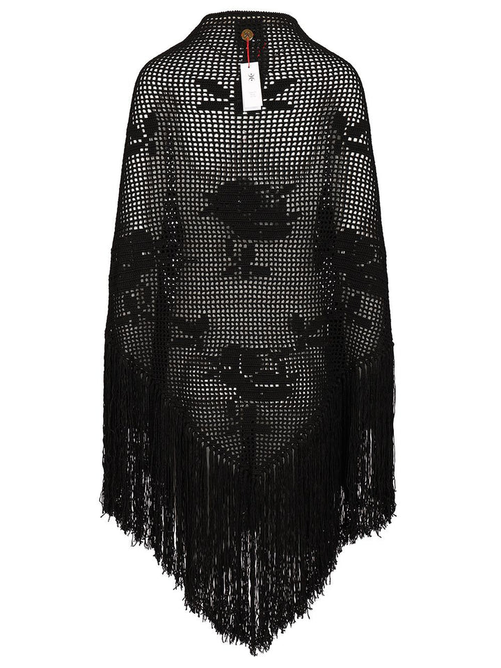 Chiarais Rosa Scarves And Foulards - Black | 007cb0d9e4dd593ff34493b261858907e55c1f91