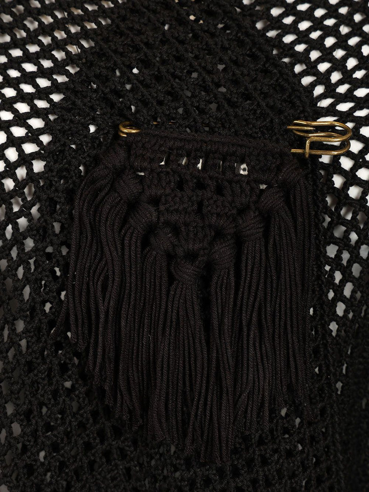 Chiarais Rosa Scarves And Foulards - Black | 4ec2ad8f3f6713954e5a4e31ad8d6aa85a99d2d7