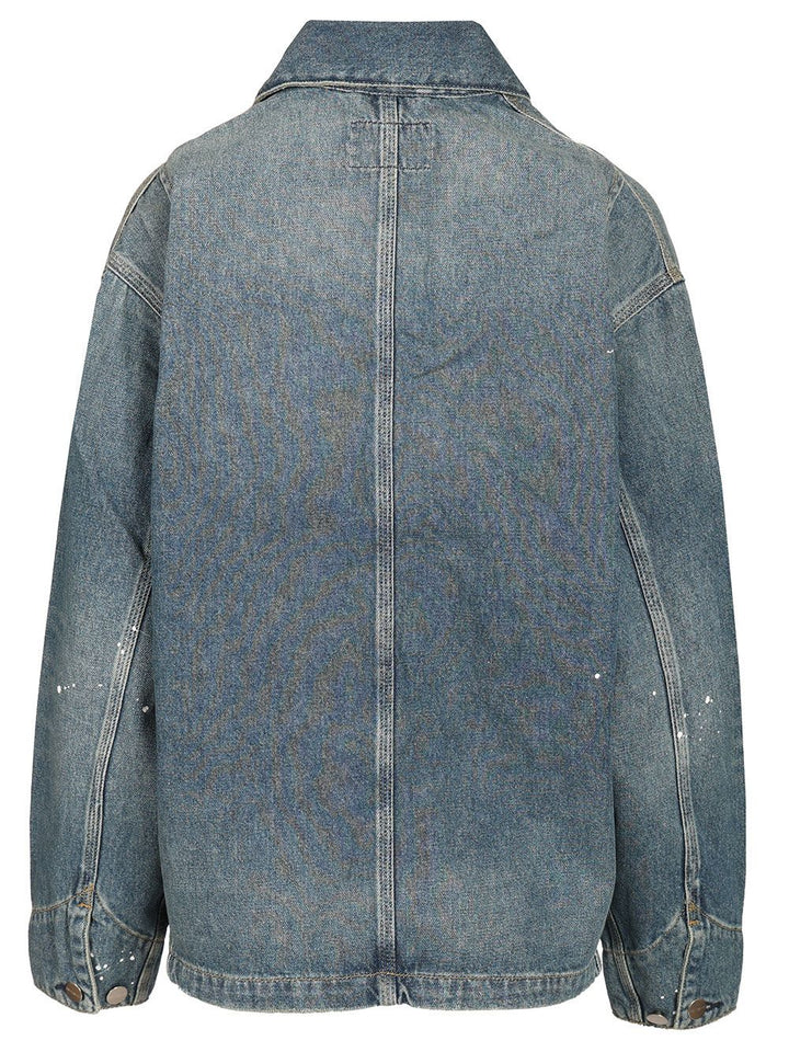 Carhartt Wip Og Michigan Coat Jackets - Blue | 7d39cb8c200a97e6cfebb4d0a3ad1a415663ad39